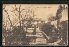 Fiesole, Villa Medici, cartolina 