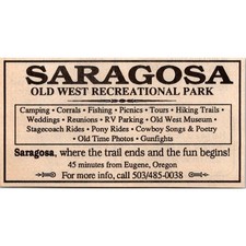 Saragosa old west recreational - west,