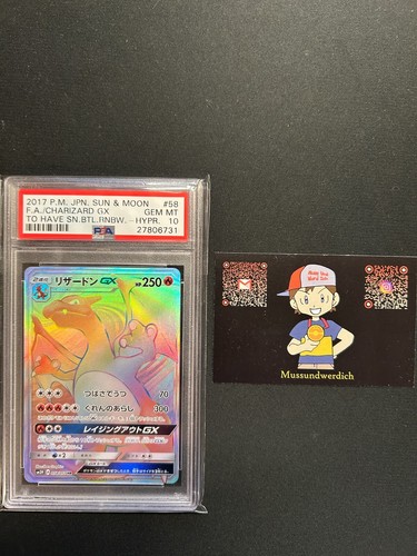 Carta pokemon psa charizard - carta,