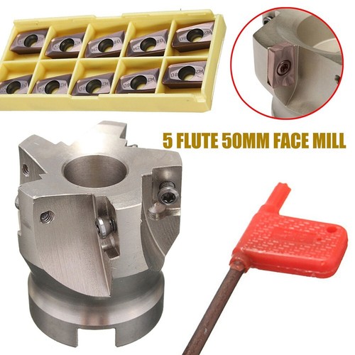 Fresa faccia indicizzabile - a,
