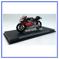 Modellini moto scala 1:24 die cast vintage modellino Aprilia RS125 De Agostini