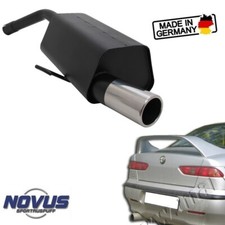 Scarico Sportivo Marmitta Omologata 90mm Alfa 156 1.6 1.8 TS 2.0 JTS 1.9 2.4 JTD