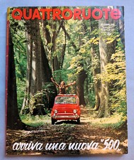 QUATTRORUOTE 153 1968 ALFA GTV 1750 FIAT 500 SIMCA 1000 RENAULT 4 NSU WANKEL BMW