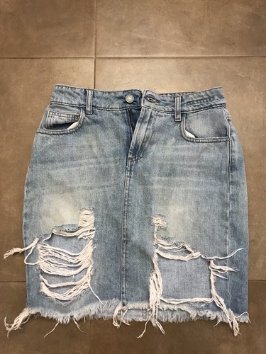 Minigonna donna jeans vicolo - ,
