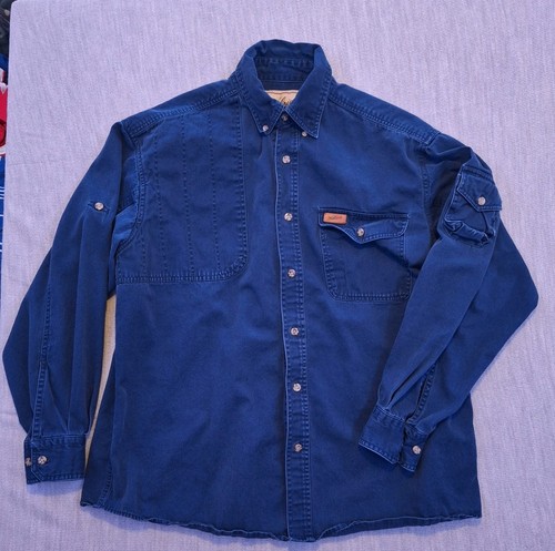 Woolrich shirt men blue - woolrich, l