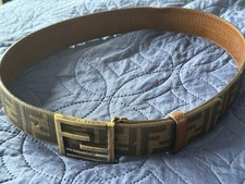 Fendi Leather Men’s Belt Made In Italy