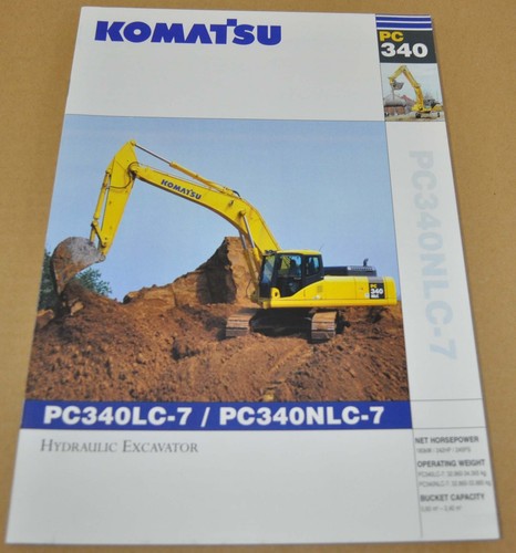 Komatsu pc340lc nlc - pc340lc-7, nlc-7