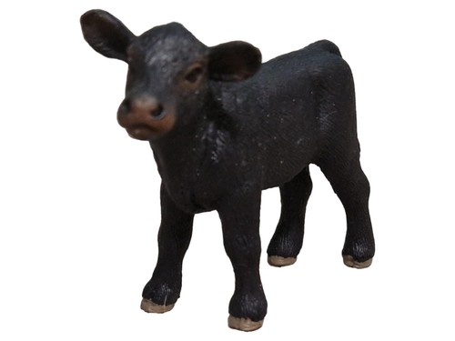 Schleich mucca figurina nera - schleich,