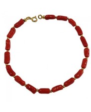 Bracciale corallo rosso