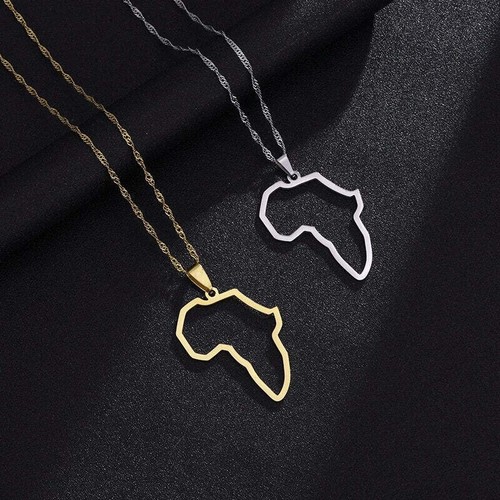Collana contorno mappa - , africa