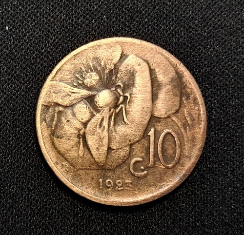 Moneta centesimi ita 1923 - moneta,
