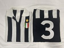 maglia Juve  1978/79 Antonio Cabrini N 3  Calcio acrilico vintage Lanetta