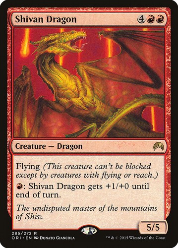 Shivan dragon magic origins - shivan,