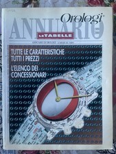 ANNUARIO OROLOGI LE TABELLE