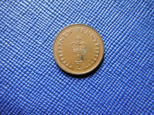 Moneta inglese new penny - inglese,