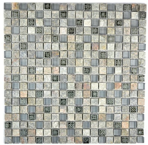 Mosaico vetro pietra - vetro,