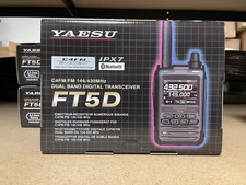 Yaesu ft5dr c4fm fm - 5w, c4fm/fm