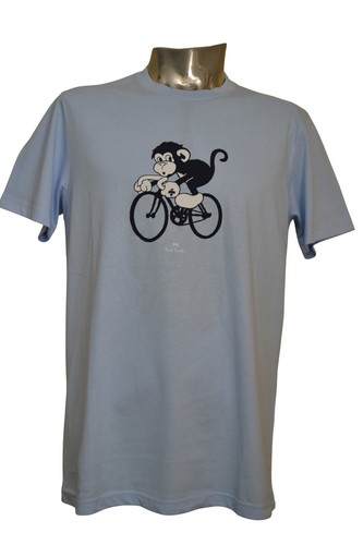 Shirt scimmia bici cotone - scimmia,
