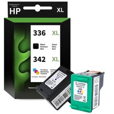 Cartucce di inchiostro compatibili per HP 336 + 342 XL PhotoSmart 2575 C3100 C3180