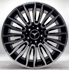 4 cerchi lega mercedes classe a b cla vito r18 nero lucido diamantato lt005278