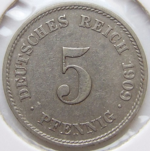 Moneta impero tedesco - moneta, 5