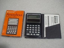 SANYO CX 2570 - Calcolatrice solare vintage
