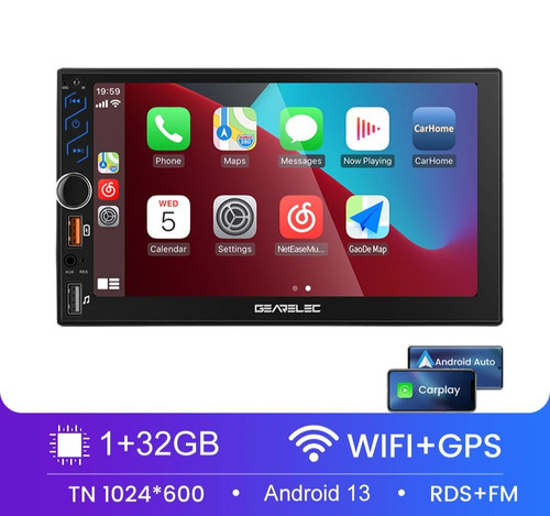 Autoradio din stereo auto - 7",
