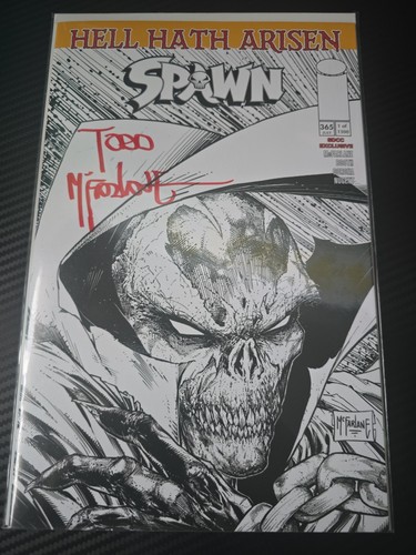 Spawn 365 firmato todd - spawn,
