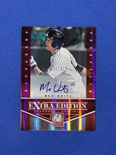 2012 Elite Extra Edition #157 Max White /510 Auto Colorado Rockies autografo