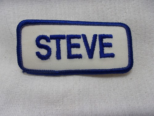 Steve usato ricamato - usato, vintage