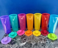Tupperware tumblers with flip