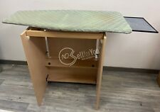 Mobile completo in noce con asse da stiro a scomparsa Foppapedretti Stiraemolla