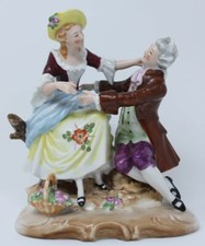 Handgemalt Man and Woman