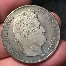FRANCIA 5 FRANCHI 1834  ARGENTO 900/1000 LUIGI FILIPPO (1830-1848)