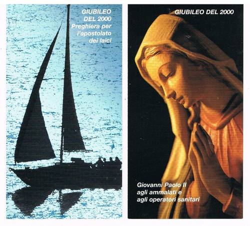 Santini giubileo del 2000 - santini,
