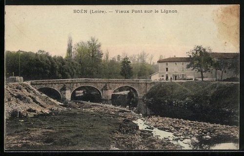 Cpa boën loire - /loire,, vieux