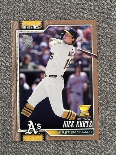 2026 topps nick kurtz gold - kurtz, all