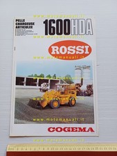 COGEMA Rossi 1600-HDA pala