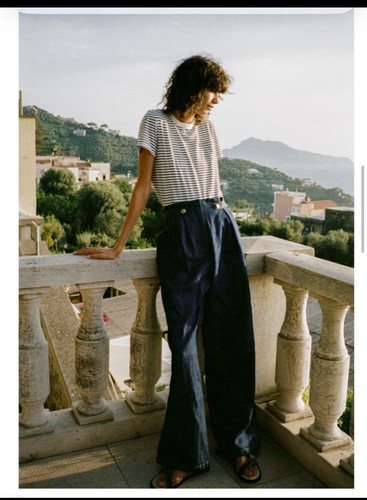 Pantalone misto linea effetto - misto,