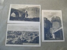 3 CARTOLINE DI RODI VIAGGIATE NEL 1925 CON TIMBRI "POSTE ITALIANE-RODI-EGEO"