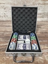 Deluxe Travel Poker Set With