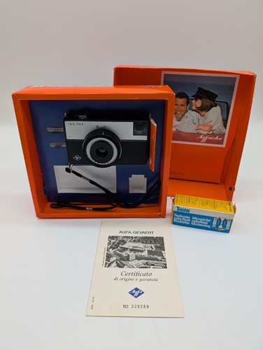 Agfa iso pak fotocamera - agfa,