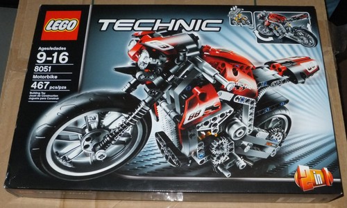 Lego technic 8051 motorbike - lego,
