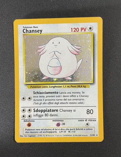 Pokemon chansey holo - chansey, base