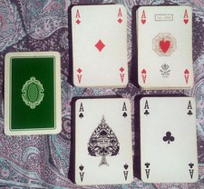 1 mazzo DAL NEGRO 52 Carte da gioco Bollo sett. 1968 Lire 500 playing cards 68'