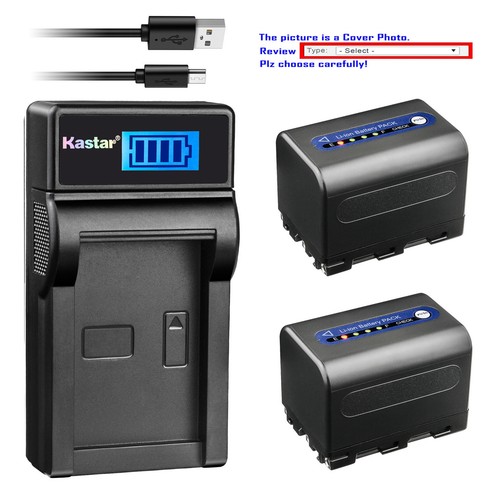 Kastar battery lcd usb - battery,