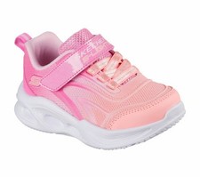 Skechers Girls Pink Glow Light