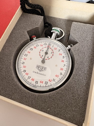 Vintage heuer trackmaster - vintage,
