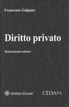 Diritto privato - privato,