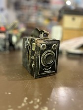 Ferrania fotocamera vintage box – 11×7×10 cm – macchina fotografica d’epoca 